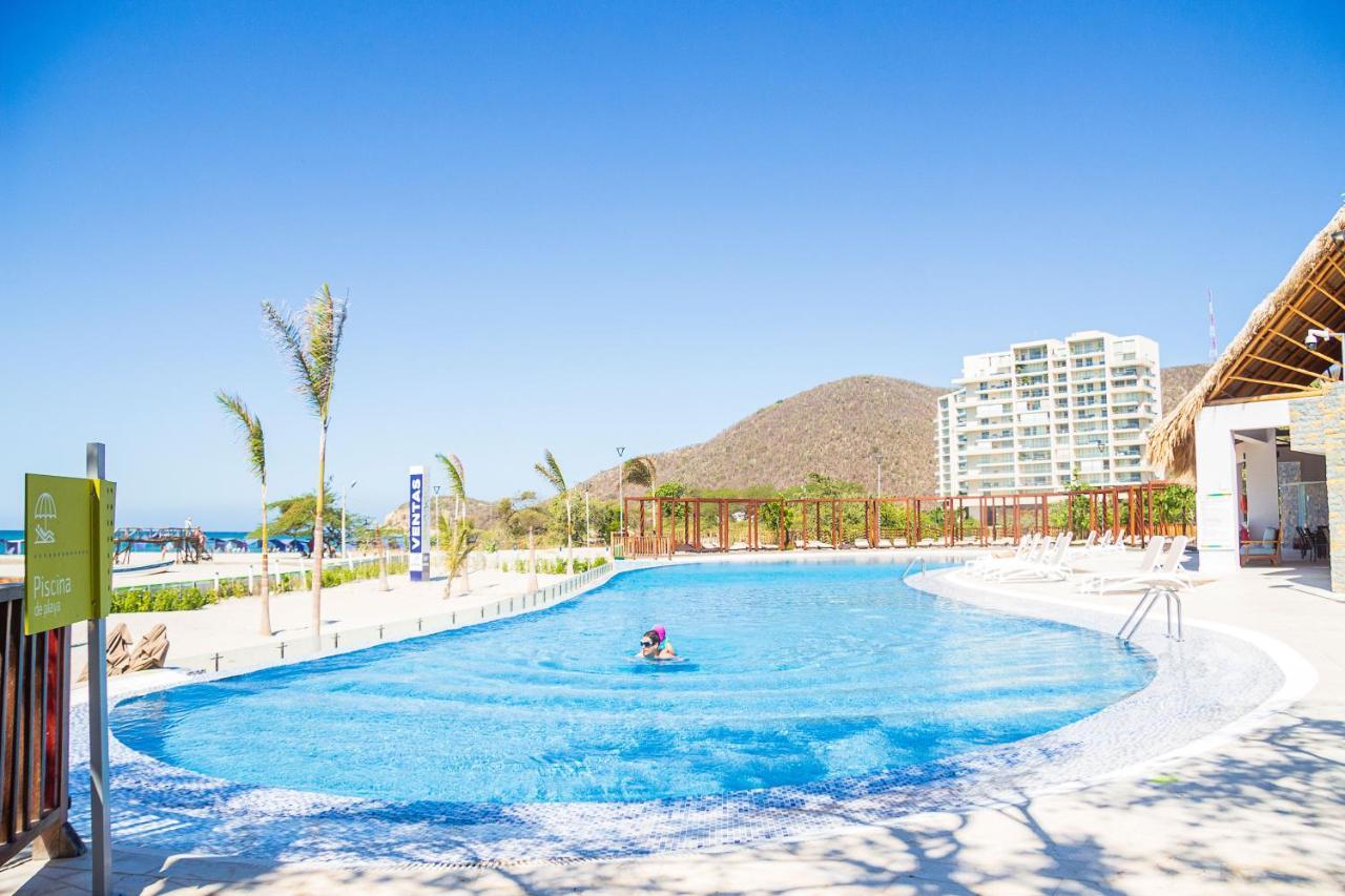 Santa Marta, Apartamentos Frente Al Mar En Samaria Club De Playa, Sector Pozos Colorados Santa Marta  Exterior foto